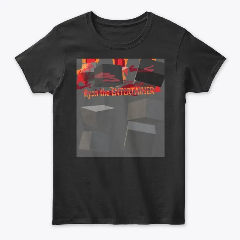 Ryan the ENTERTAINER Wman Burned T shirt